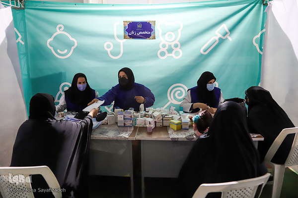 اردوی جهادی ۵۵ پزشک تهرانی در اهواز