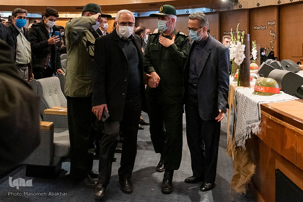 مراسم بزرگداشت شهدای عملیات کربلای۵ در کرج