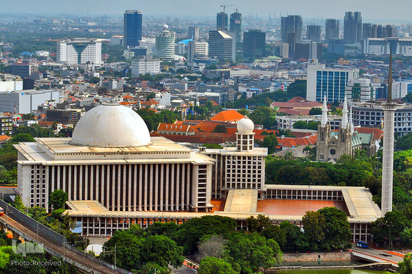 مسجد استقلال اندونزی، بزرگترین مسجد جنوب شرق آسیا