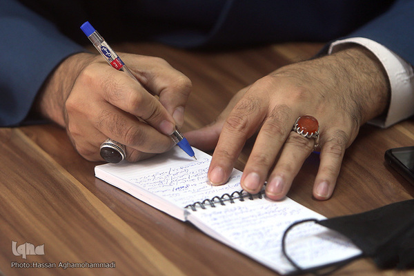 بازدید حجت‌الاسلام والمسلمین مهدی شجاع، مدیرکل ارتباطات و هماهنگی معاونت قرآن و عترت وزارت فرهنگ و ارشاد اسلامی از تحریریه ایکنا