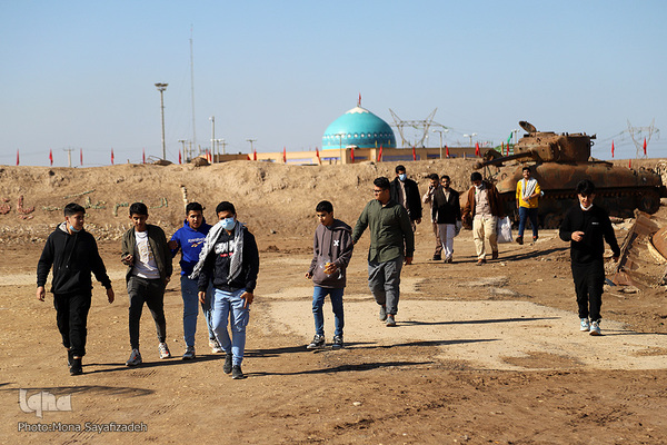آیین افتتاحیه اردوهای راهیان نور دانش‌آموزی سراسر کشور در یادمان شلمچه
