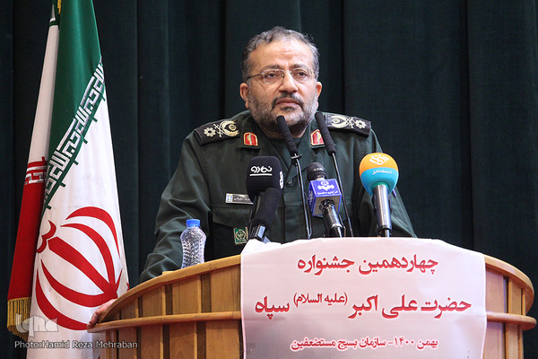 سردار غلامرضا سلیمانی، رئیس سازمان بسیج مستضعفین