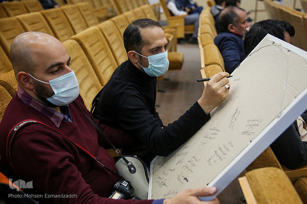 آیین تکریم از مسعود نوذری، عکاس پیشکسوت حضرت رضا(ع)