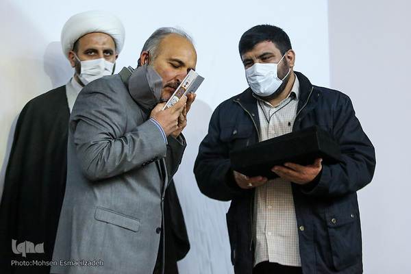 آیین تکریم از مسعود نوذری، عکاس پیشکسوت حضرت رضا(ع)