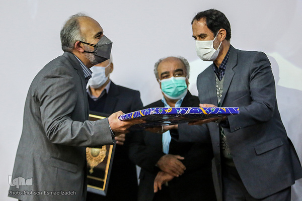 آیین تکریم از مسعود نوذری، عکاس پیشکسوت حضرت رضا(ع)