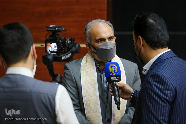 آیین تکریم از مسعود نوذری، عکاس پیشکسوت حضرت رضا(ع)