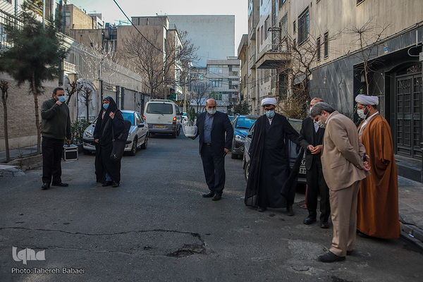 مراسم دیدار با چهار مادر قرآن و خانواده شهید