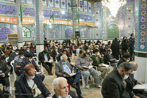 کاروان قرآنی انقلاب در مسجد امام رضا(ع) قزوین