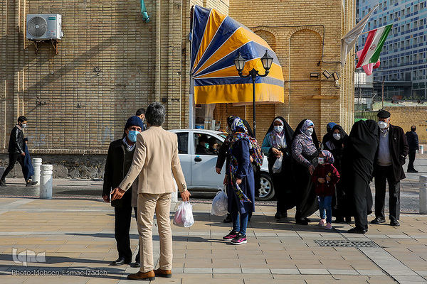 مشهد در وضعیت نارنجی کرونایی