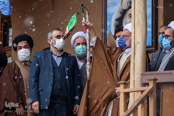 گلباران بیت قدیمی امام خمینی(ره) در خمین