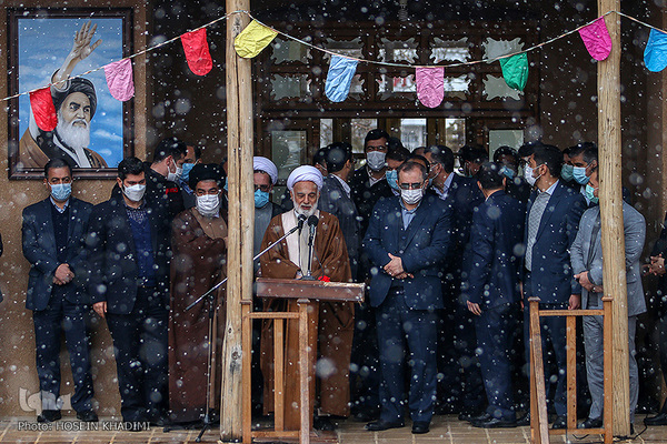 گلباران بیت قدیمی امام خمینی(ره) در خمین