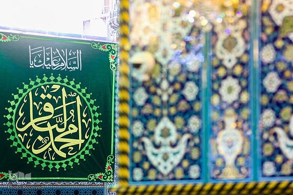 آذین بندی حرم مطهر حسینی در اعیاد رجبیه