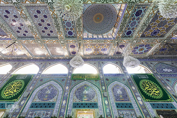 آذین بندی حرم مطهر حسینی در اعیاد رجبیه