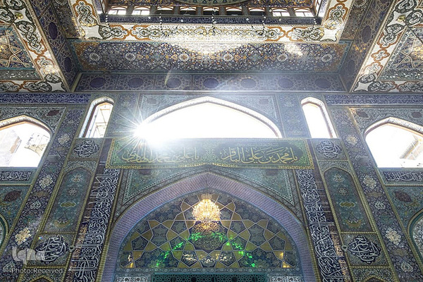 آذین بندی حرم مطهر حسینی در اعیاد رجبیه