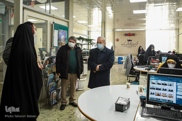 بازدید منوچهر متکی، وزیر پیشین امور خارجه کشور از تحریریه ایکنا