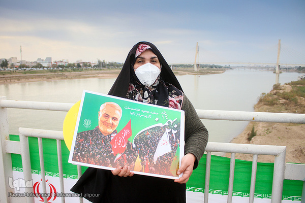 راهپیمایی ۲۲ بهمن در اهواز