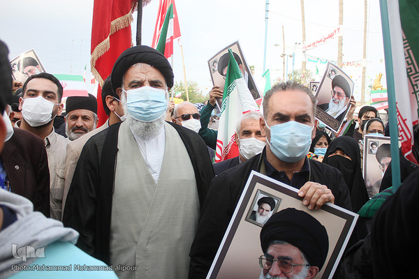 راهپیمایی ۲۲ بهمن در اهواز