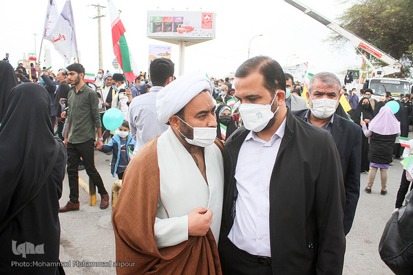 راهپیمایی ۲۲ بهمن در اهواز