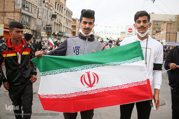 راهپیمایی ۲۲ بهمن در اهواز