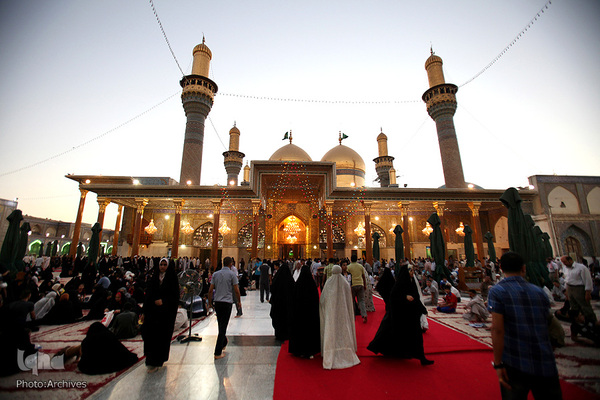 حرم مطهر امام محمد تقی (ع) در شهر کاظمین