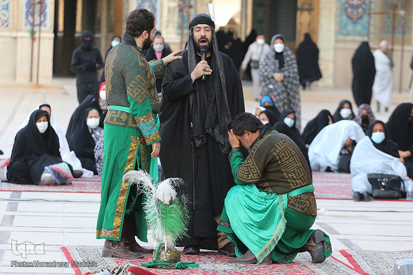 اختتامیه همایش «سیمای حضرت شاهچراغ(ع) در تعزیه» در فارس