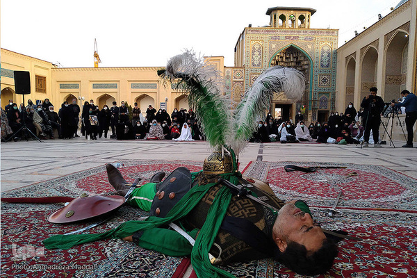 اختتامیه همایش «سیمای حضرت شاهچراغ(ع) در تعزیه» در فارس