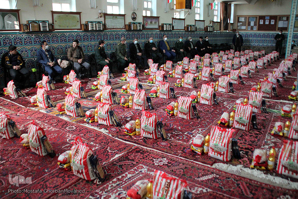 توزیع ۳۳۰ بسته کمک مومنانه میان خانواده های نیازمند شهرستان اهر
