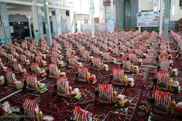 توزیع ۳۳۰ بسته کمک مومنانه میان خانواده های نیازمند شهرستان اهر