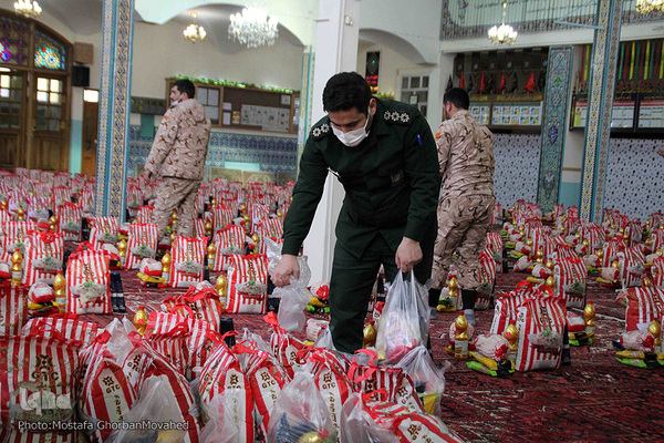 توزیع ۳۳۰ بسته کمک مومنانه میان خانواده های نیازمند شهرستان اهر