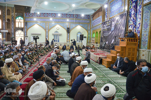 مراسم بزرگداشت آیت‌الله موسوی در اهواز