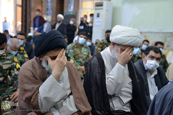 مراسم بزرگداشت آیت‌الله موسوی در اهواز