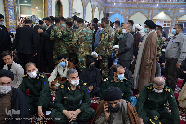 مراسم بزرگداشت آیت‌الله موسوی در اهواز