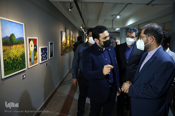 بازدید سعید خطیب زاده، سخنگوی وزارت امور خارجه از جشنواره ملی هنری «همام» 