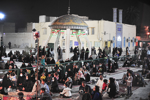 جشن اعیاد شعبانیه در حرم علی‌بن مهزیار اهوازی