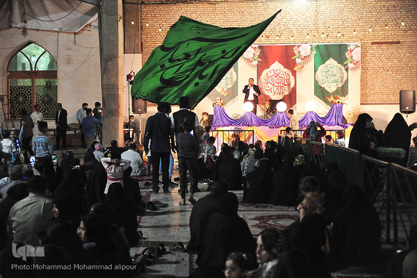 جشن اعیاد شعبانیه در حرم علی‌بن مهزیار اهوازی