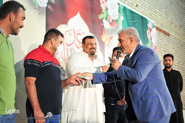 جشن اعیاد شعبانیه در حرم علی‌بن مهزیار اهوازی