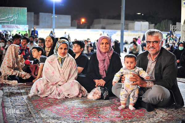 جشن اعیاد شعبانیه در حرم علی‌بن مهزیار اهوازی