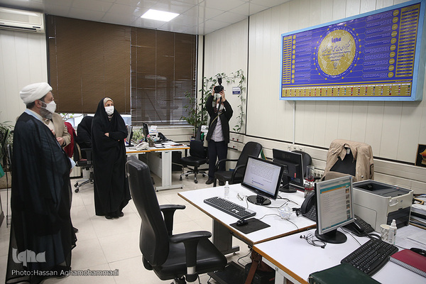 بازدید حجت‌الاسلام والمسلمین محمدمهدی ایمانی‌پور، رئیس سازمان فرهنگ و ارتباطات اسلامی از ایکنا