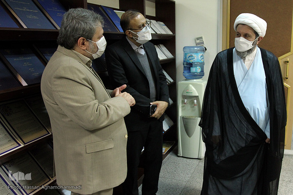 بازدید حجت‌الاسلام والمسلمین محمدمهدی ایمانی‌پور، رئیس سازمان فرهنگ و ارتباطات اسلامی از ایکنا