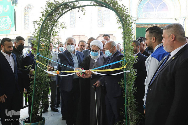 افتتاحیه کتابخانه حرم امام حسین(ع)