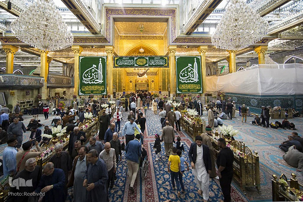 حرم مطهر حضرت ابالفضل عباس(ع) در کربلای معلا