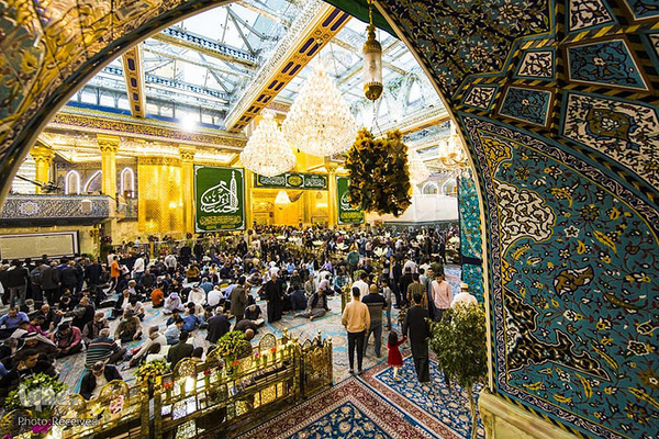 حرم مطهر حضرت ابالفضل عباس(ع) در کربلای معلا