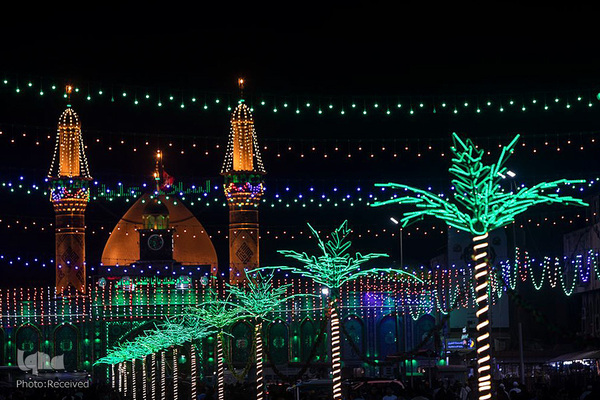 حرم مطهر حضرت ابالفضل عباس(ع) در کربلای معلا