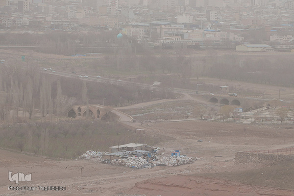 ریزگردها، مهمان ناخوانده زنجانی‌ها