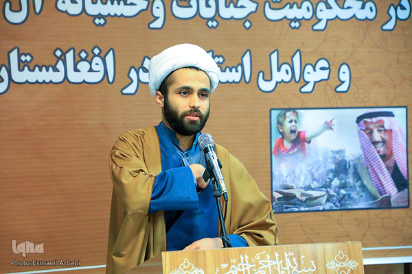 تجمع اعتراض‌آمیز طلاب خراسان‌جنوبی در پی جنایات آل سعود