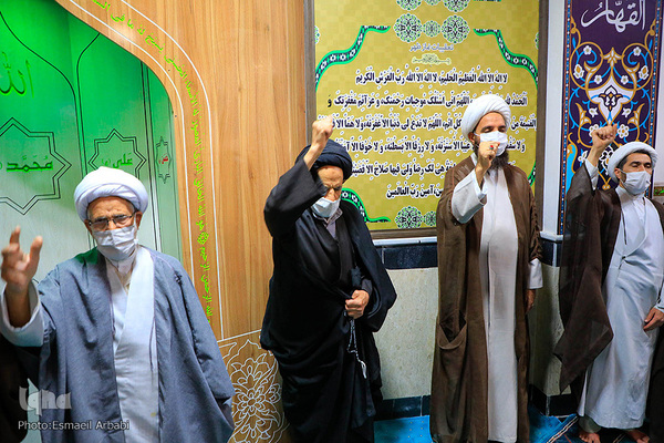 تجمع اعتراض‌آمیز طلاب خراسان‌جنوبی در پی جنایات آل سعود