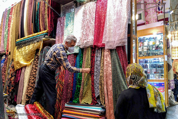 تب و تاب بازار شیراز در آستانه عید نوروز‎‎