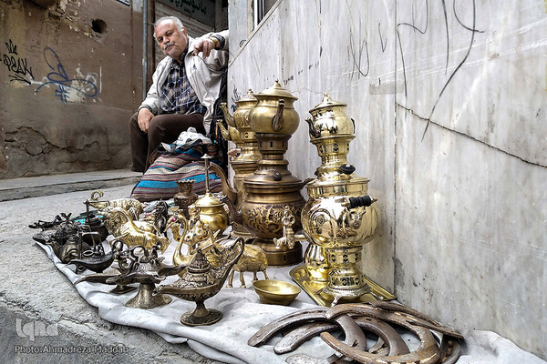 تب و تاب بازار شیراز در آستانه عید نوروز‎‎