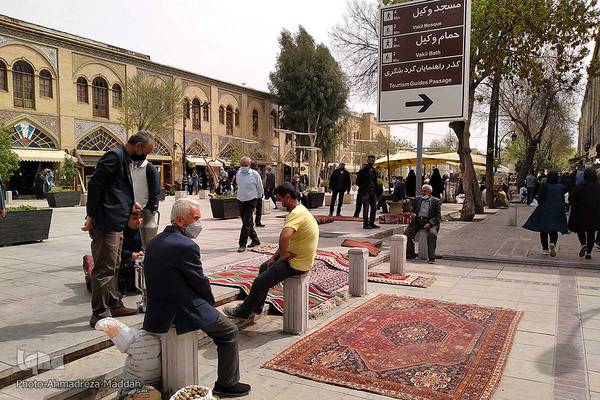 تب و تاب بازار شیراز در آستانه عید نوروز‎‎