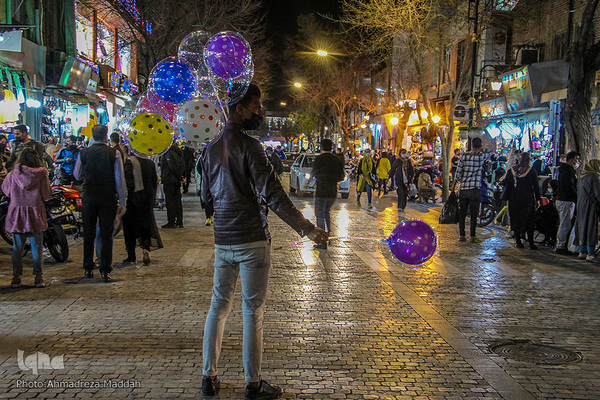 تب و تاب بازار شیراز در آستانه عید نوروز‎‎